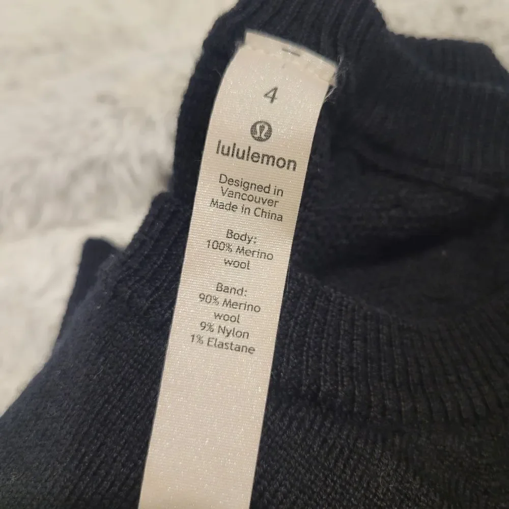 Lululemon Tied To You Sweater, size 4